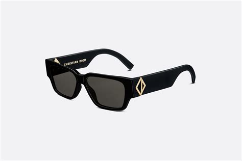 dior unisex squared 58mm sunglasses|CD Diamond S5I Black Square Sunglasses .